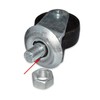 Ronyme Generic Floor Jack Casters 16mm Stem Replacement Trailer Caster