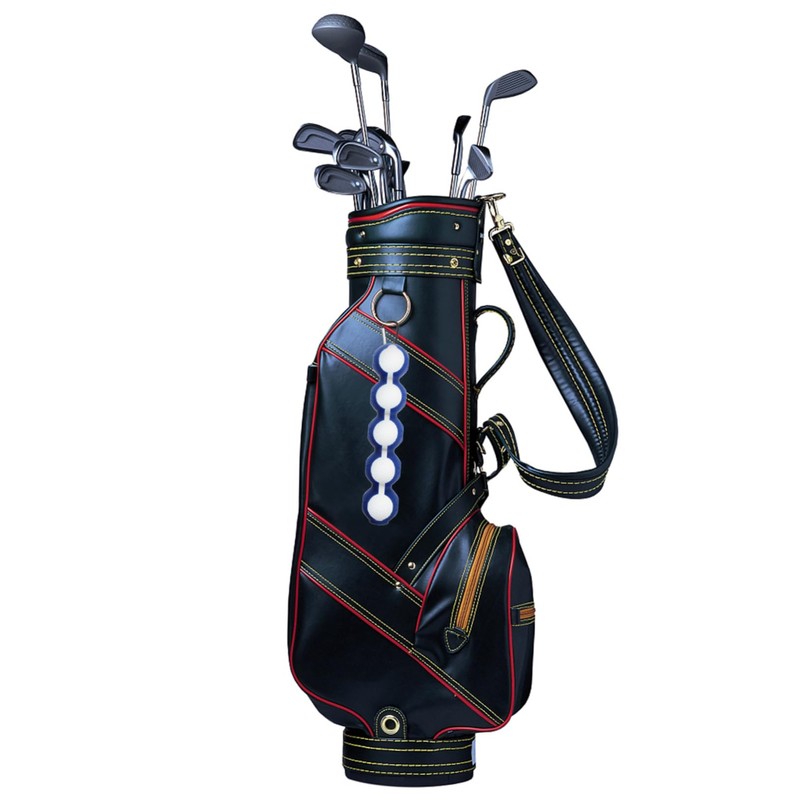 Gogogmee Elastic Golf Ball Holder Buckle Design Golf Ball Sleeves