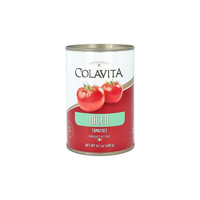 Colavita Canned Tomatoes - Diced, 14.1oz Can