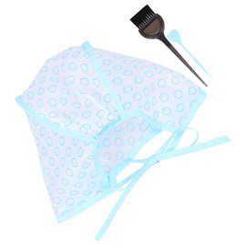 Baluue 4pcs Hair Highlighting Cap 4pcs Hair Dyeing Brush Home Salon Styling Kit for Hair Dyeing Coloring Highlighting c