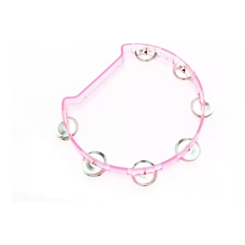 Hacer y Aprender 2 Panderos De Plástico Grande 22 Cm,