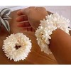 Artificial Mogra White Gajra Hair Accessories Gajra Rubber Band For