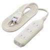 Ohm Electric HS-T42W22 00-1677 Power Tap, 4 Outlets, 6.6 ft