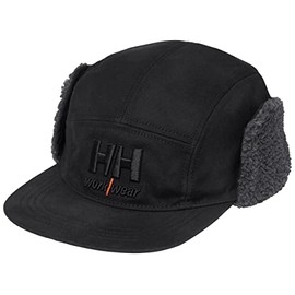 Helly-Hansen Unisex Workwear Oxford Trapper Cap, Black - L/XL
