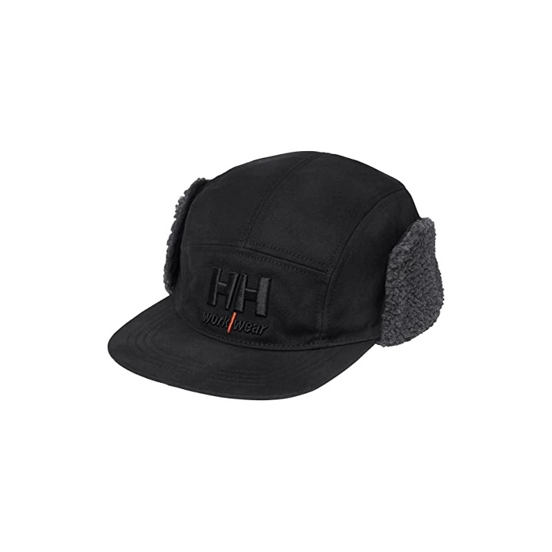 Helly-Hansen Unisex Workwear Oxford Trapper Cap, Black - L/XL