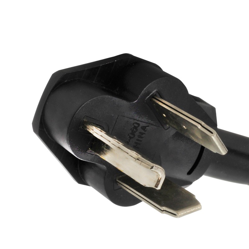 AC WORKS 30Amp Dryer Extension Cord (10FT 3-Prong Dryer)