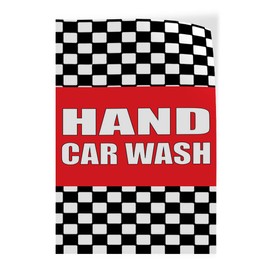 Door Decals Vertical Vinyl Stickers Multiple Sizes Hand Car Wash Auto Body Shop Car Repair E Industrial Vinyl Luggage & Bumper Stickers for Cars Automotive 14x20Inches