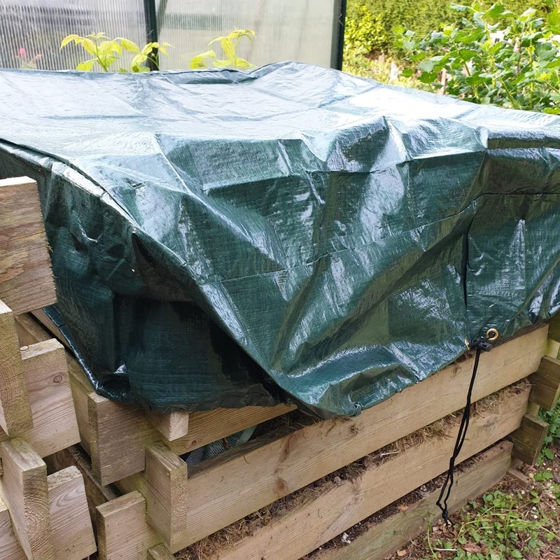 Selections GFJ341 Cover for Wooden Slatted Composter (96cm x 96cm)