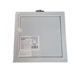 Inspection Flap 20 x 20 cm White Inspection Door for Drywall Maintenance Door Service Flap for Inspection and Cover ABS Plastic Cleaning Flap Maintenance Opening 200 x 200 mm