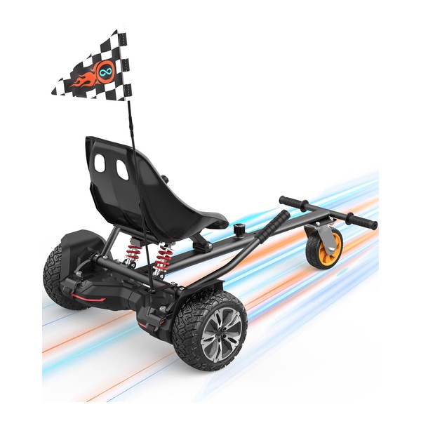Gyroor K2 Hoverboard Go Kart Attachment for Kids & Adults,