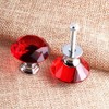 16 Pcs Drawer Knobs, 30mm Crystal Glass Cabinet Knobs Dresser