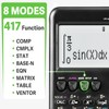 Scientific Calculators, Ultra-Large Screen Calculator with 417 Function, 4-Line Display