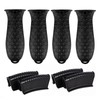 8 Pcs Non-Slip Silicone Hot Handle Holder & Assist Grips,