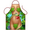 Iconic Aprons Sexy Eve Apron, Polyester, Multi-Colour, 79 x 56