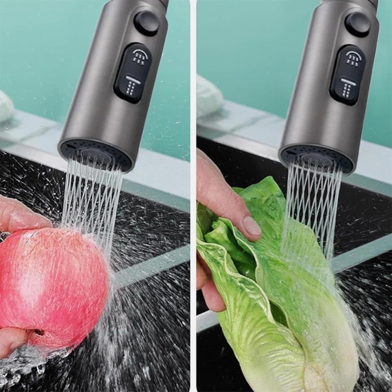 Swivel Faucet Aerator, 360 Degree Rotating Kitchen Sink Faucet Head