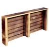 URFORESTIC Solid Wood Indoor/Outdoor 3 1/2" High Riser Step -
