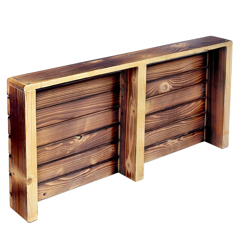 URFORESTIC Solid Wood Indoor/Outdoor 3 1/2" High Riser Step -
