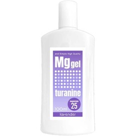 &SH Magnesium Gel, Turanain Gel + Aroma, 100ml, 25% Concentration, Lavender/Foot, Back, Neck, Sports, Games, Massage, Easy to Apply Like a Cream, Relaxing