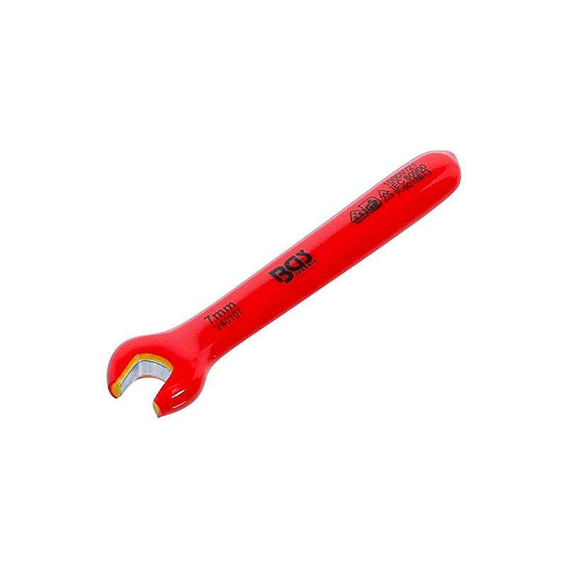BGS 71057 VDE Single Open-Ended Spanner SW 7 mm