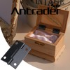 Antrader Folding Hinge, Cabinet Gate Closet Door Hinge 1-1/2'' Long