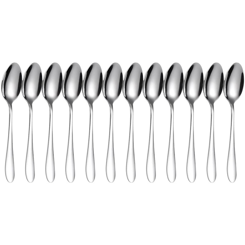 Dining Spoons Set of 12 Stainless Steel Cutlery Set for