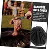 SUPVOX Outdoor BBQ Grill Cover Uv Resistant Round Barbecue Protection