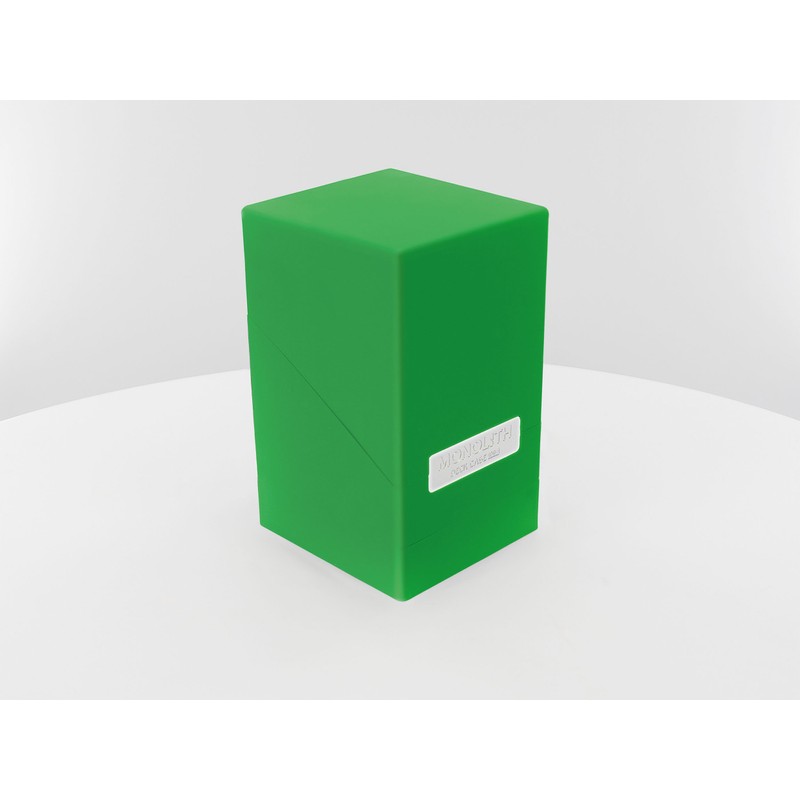 Ultimate Guard Standard Size 100 Plus Monolith Deck Case (Green)