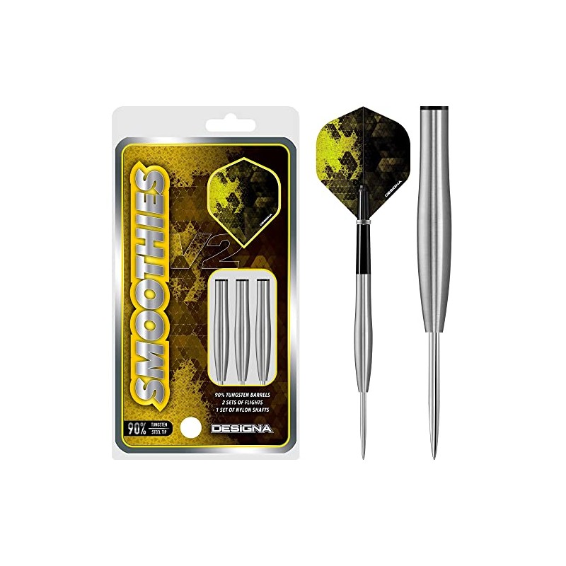 DESIGNA DARTS Smoothies V2 Darts | M3 | Steel Tip