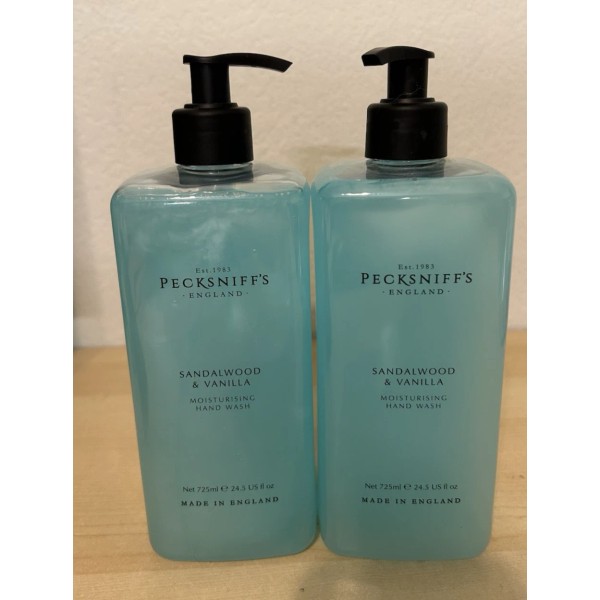 Pecksniff's (2-Pk) PECKSNIFF'S ENGLAND SANDALWOOD & VANILLA Moisturizing Fragrance HAND
