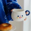 LQO Cartoon Milk Tea Ceramic Cup - Faith Design, Perfect