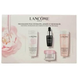 Lancôme - Set de Regalo Hydrazen, tu Rutina de Skincare Hidratante Facial con Ácido Hialurónico que incluye Génifique Ultimate Serum 10 ml, Hydra Zen Gel Cream 15 ml y Tonique Confort 50 ml