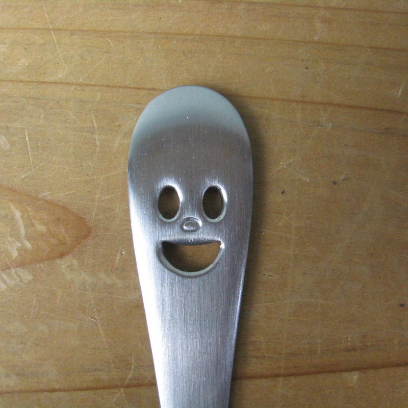 Nagao Shaved Ice Spoon, Niko, 18-8 Stainless Steel, Made in