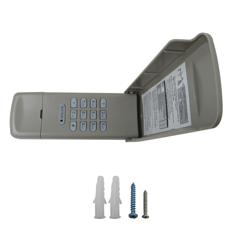 Garage Door Opener Remote Keypad for Chamberlain 248735, 248754, 48930D,