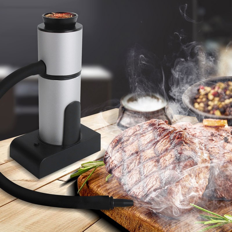 Portable Cocktail Smoker Handheld Smoking Machine Food Drinks Meat Nut