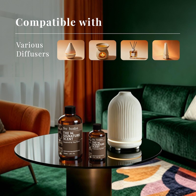 SU JUABA Hotel Collection Diffuser Oil, Inspired by W Hotels,