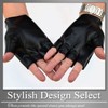 BUZZxSELECTION GB026 Men's Leather Gloves Rock Punk Bike Studs