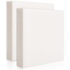 White 2 Pack 11.7x11.7x2inch FR Foam Sheets 2 Inch Thick