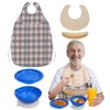 Adaptive Utensils for Elderly with Suction Base, Parkinsons Utensils with