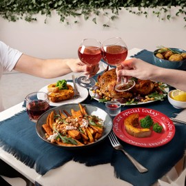 FAQQI You Are Special Today Red Plate – 10.63-Inch Ceramic Celebration Plate for Birthdays, Weddings, Anniversaries, Baby Showers, Graduations, and Life’s Milestones – Classic Red Keepsake Dish