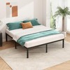 HLIPHA Metal Platform Bed Frame 18 Inch Tall Bed No