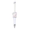【P286】Moon bubble bead chain granulated sugar design DIY pen:_SL452