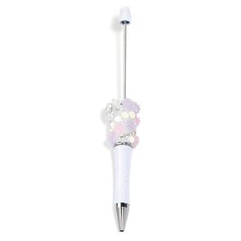 【P286】Moon bubble bead chain granulated sugar design DIY pen:_SL452