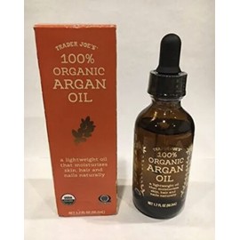 Trader Joe's 100% Organic Argan Oil 1.7 Oz Nourish Skin Hair Nails-The Best!!!!!