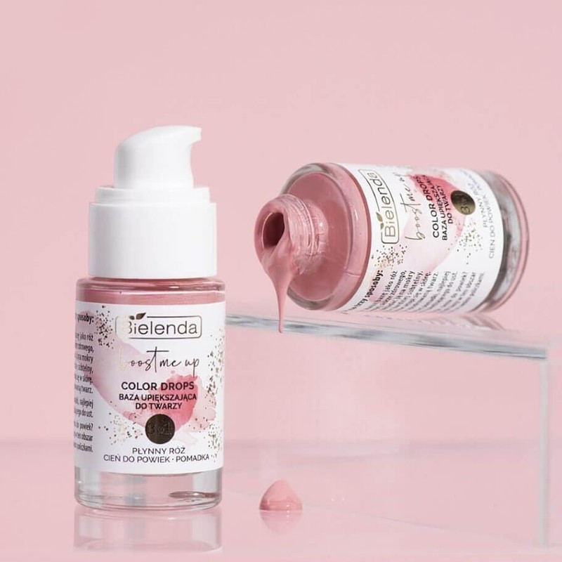 Bielenda Boost Me Up Colour Drops 3in1 Facial Beauty Base