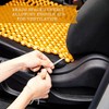 ZONETECH Beaded Car Seat Cover, Cooling Wood Bead Seat Cover,