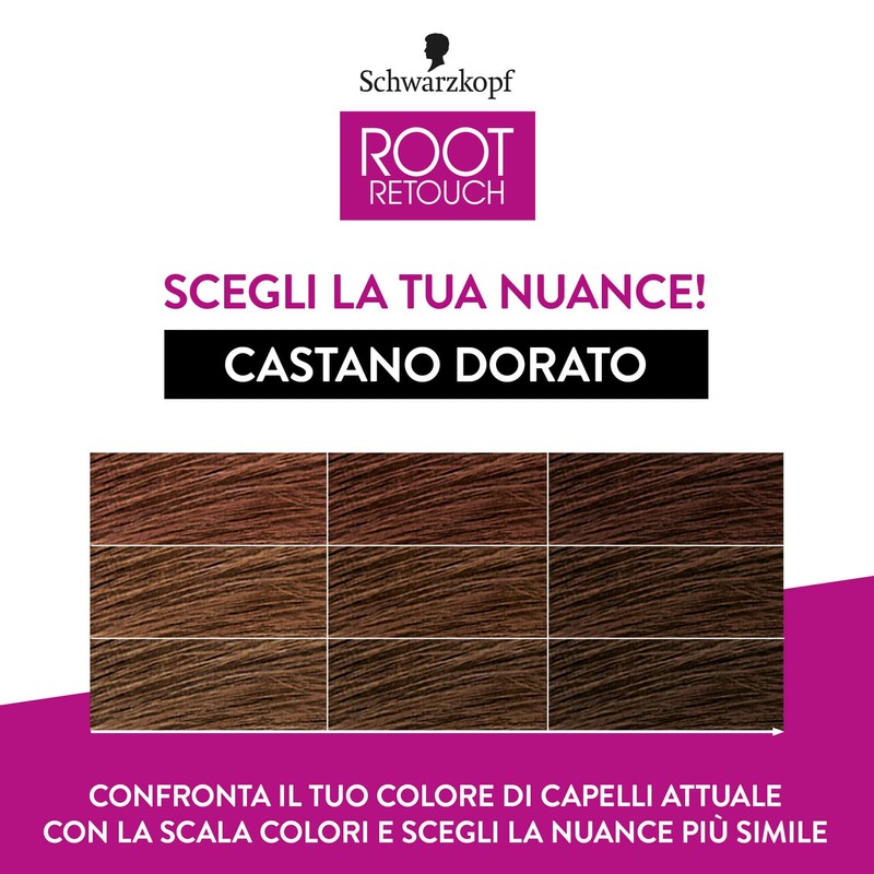 Ritocco Ricrescita Permanent Castano Dorato