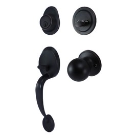 East West Consolidated Savannah Series Oil Rubbed Bronze Handleset with Single Cylinder 931-US10B-1xc