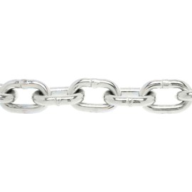 Campbell 0143326 System 3 Grade 30 Low Carbon Steel Proof Coil Chain, Zinc plated, 3/16" Trade, 0.21" Diameter, 800 lbs Load Capacity, 150 Feet Square Pail (T0143326)