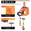 CNCEST 3 in 1 Electric Hoist Winch, with Portable Handle