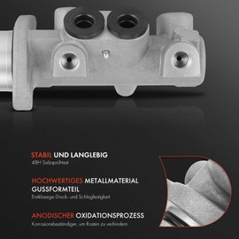 Frankberg Brake Master Cylinder Brake Cylinder Compatible with California T4 Camper 70J 7DJ 7DK 2.5L 1998-2003 California T4 Camper 70J 7DJ 7DK 2.8L 1996-2001 Replace# 7D0611019